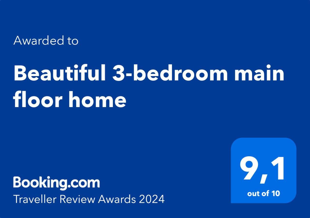 Appartement Beautiful 3-bedroom Main Floor Calgary
